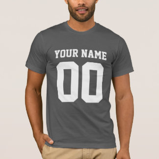 Número de nombre personalizado camiseta de fútbol