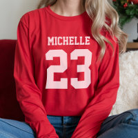 Número de nombre personalizado Camiseta de Jersey 