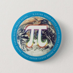 Número de Pi en la Tierra - botón Matemáticas