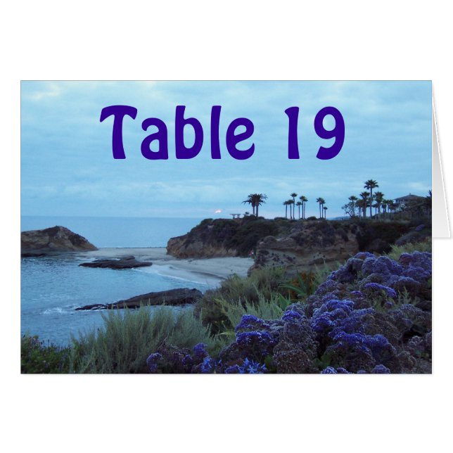 Número de tabla Asientos de recepción (Anverso (Horizontal))