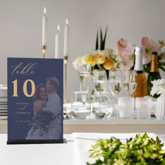 Número de tabla de Boda de fotografía de la Marina (Subido por el creador)