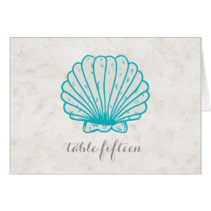 Número de tabla de Boda de la concha de mar rusa t