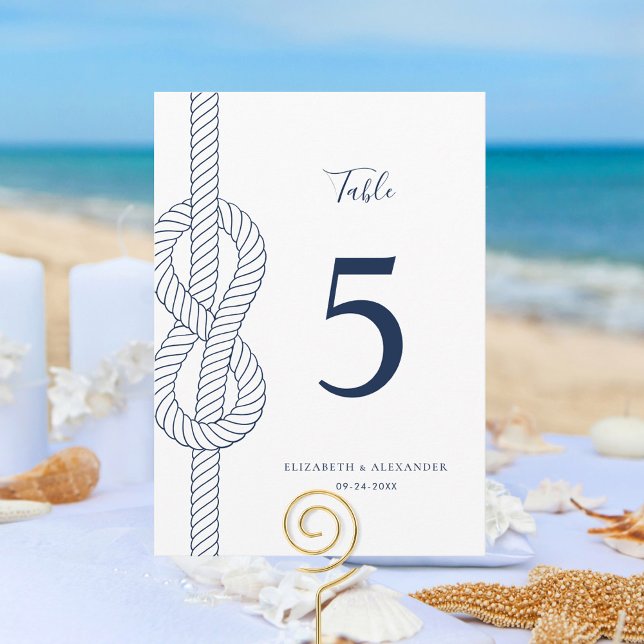 Número de tabla de Boda de nudo naumático grande (Subido por el creador)