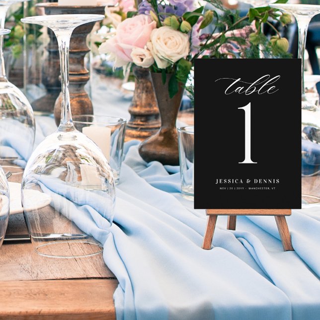 Número de tabla de guión de caligrafía minimo eleg (Subido por el creador)