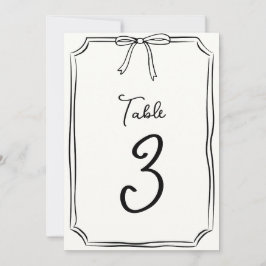 Número de tabla de Moda de coqueta de barrido manu