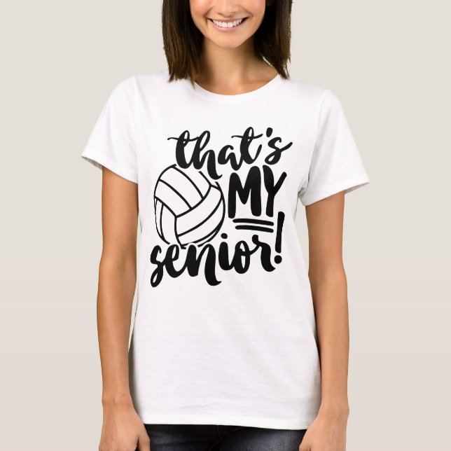 Número y nombre de Jersey de Volleyball Mom Senior (Anverso)