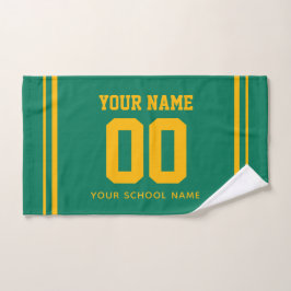 Número y nombre de jersey personalizado de sóftbol