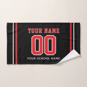 Número y nombre de jersey personalizado de sóftbol