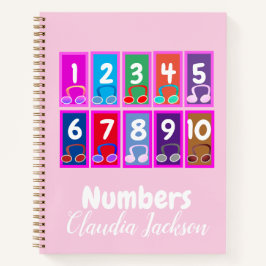 Números 1 a 10 Cuaderno de Matemáticas Tempranas