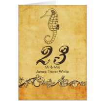 números de la mesa de bodas de la playa de caballi