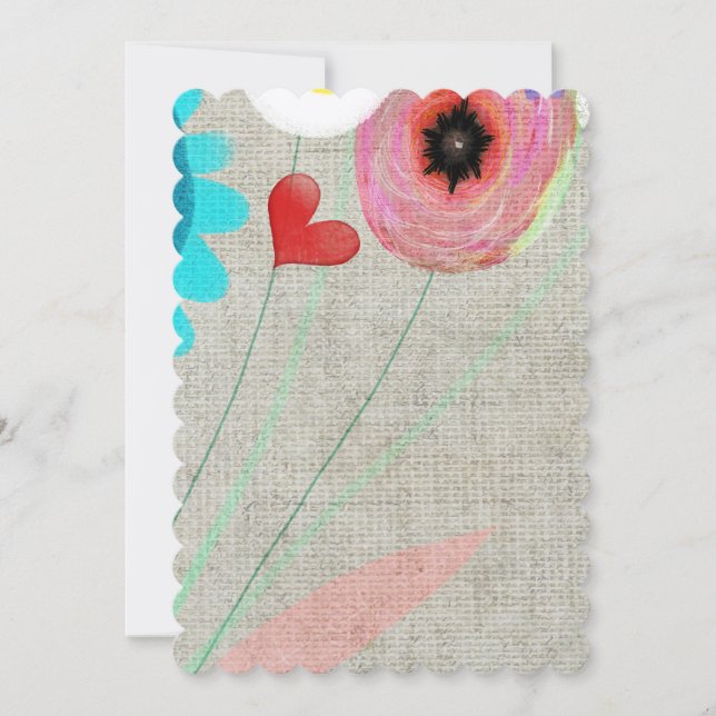 Números de mesa de boda (Anverso)