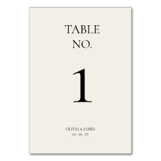 Números de mesa frontales y traseros para boda min