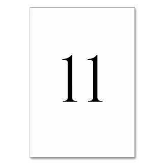 Números de Mesa para Bodas Modernas (1–20)