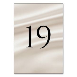 Números de Mesa para Bodas Modernas (1–20)