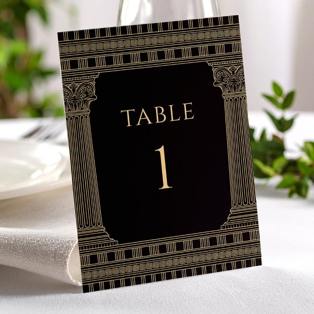 Números de mesa para fiesta de la antigua Grecia e (Subido por el creador)