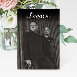 Números de tabla de fotos - Tarjetas de tabla de v