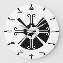 Números del maya - reloj de pared de Hunab Ku