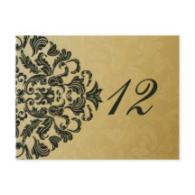 números postales de la tabla dorada verde