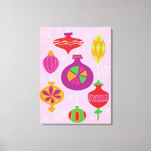 Numerosa decoración de Navidades ilustrada en dife