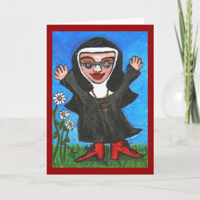 Nun de Happy Funky Preachin' - tarjeta (Anverso)