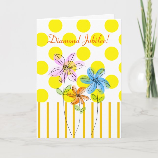 Nun Diamante 75º Jubileo Tarjetas y Regalos (Anverso)