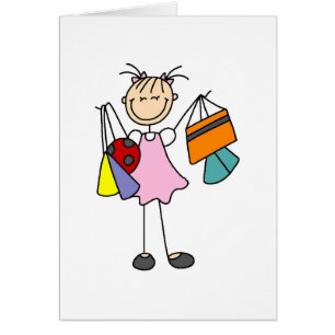 Nunca bastante tarjeta que hace compras de los