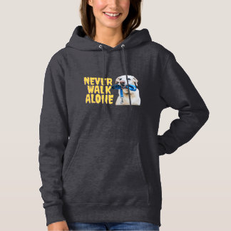 Nunca Camines Solo — Sudadera para Amantes de los