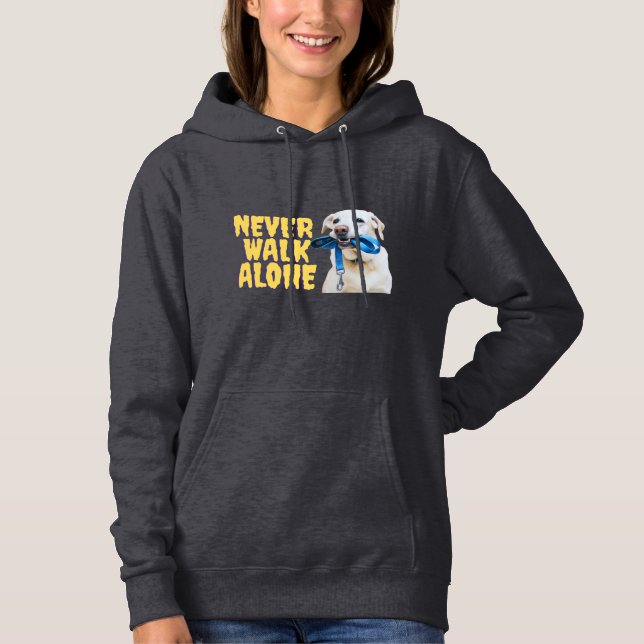 Nunca Camines Solo — Sudadera para Amantes de los  (Anverso)