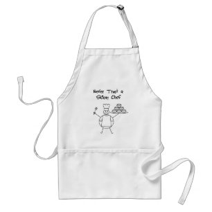 Nunca confíe en un delantal flaco del cocinero