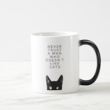Nunca confíe en una taza del hombre para los