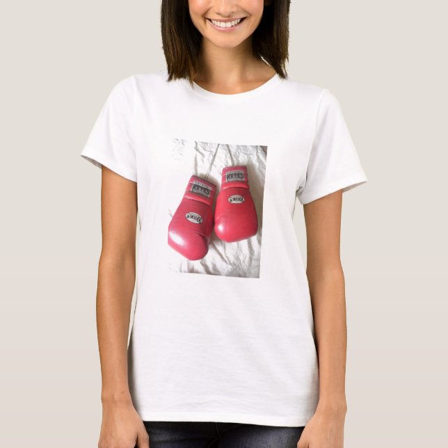 Nunca dé la camiseta para mujer para arriba de (Anverso)