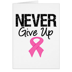 Nunca dé para arriba (el cáncer de pecho)