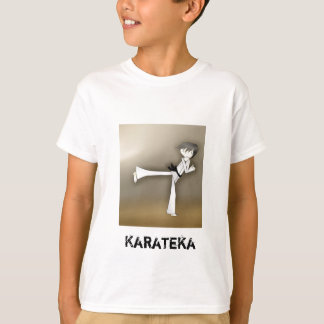 Nunca dé para arriba la camiseta Karateka de