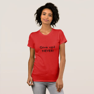 Nunca dejen de citar camisetas de mujeres