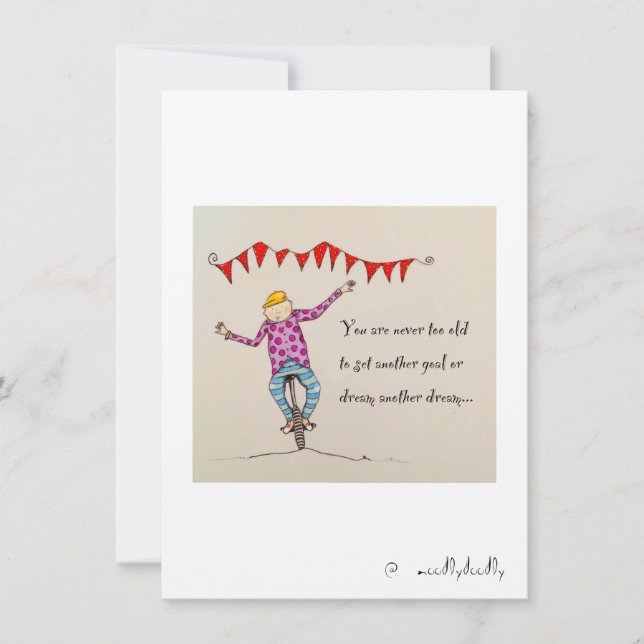 Nunca demasiado viejo (Anverso)