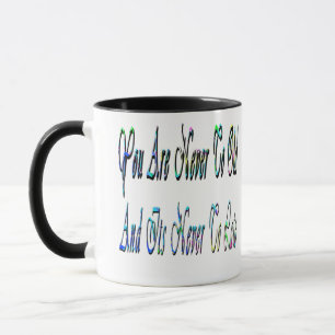 Nunca demasiado viejo, Motivacional, Taza de café 