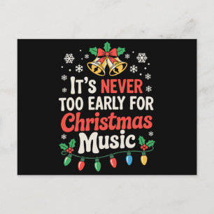Nunca Es Demasiado Temprano Para Música De Navidad