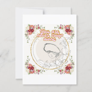 Nunca Estás Realmente Solo Con Tarjeta