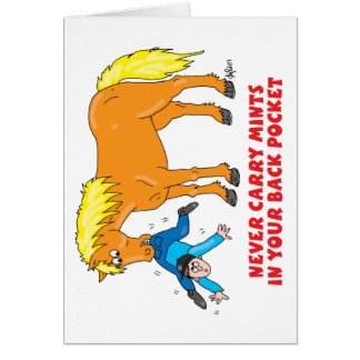 Nunca lleve las mentas en su bolsillo trasero