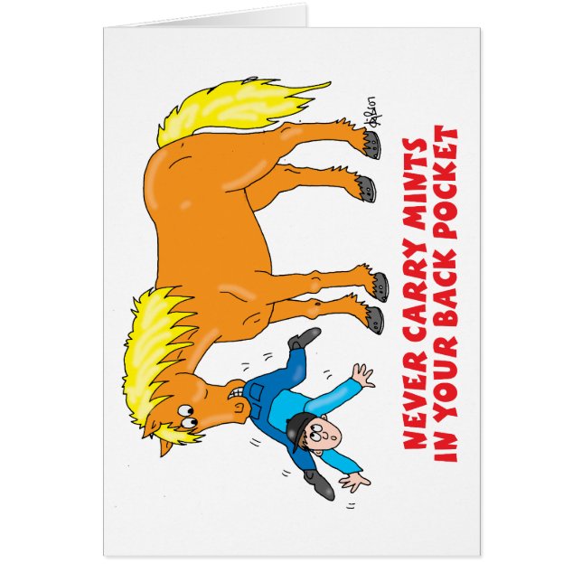 Nunca lleve las mentas en su bolsillo trasero (Frente)