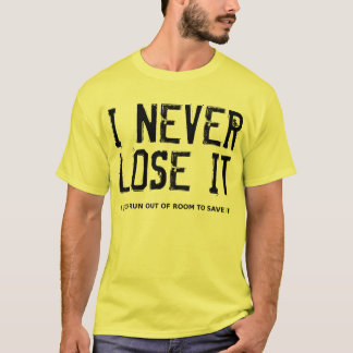 Nunca lo pierdo Camiseta divertida de motocross de