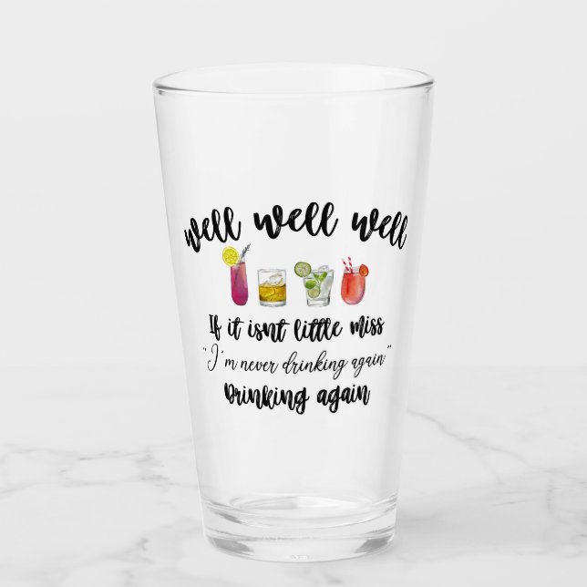 Nunca más beber (Anverso)