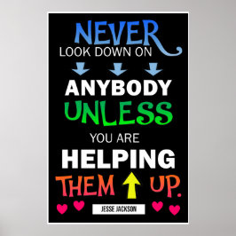 Nunca Mires Abajo A Otros Posters