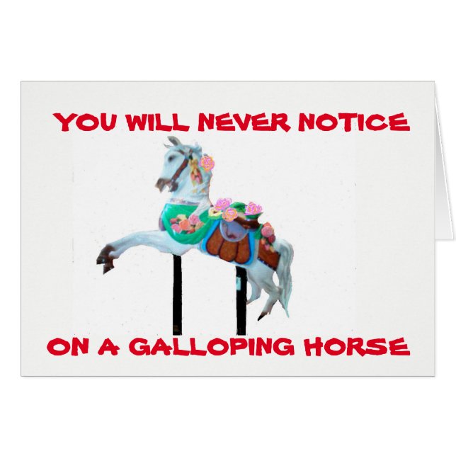 NUNCA NOTARÁS LA TARJETA DE REUNIÓN DE CAROUSEL (Anverso (Horizontal))