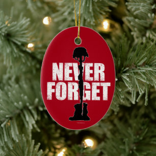 Nunca Olvidar el ornamento cerámico