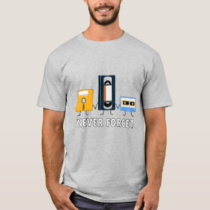 NUNCA OLVIDAR LA CAMISETA DE RETRO MEDIAS