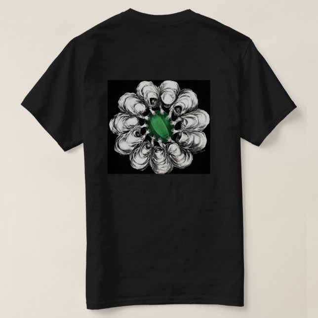 Nunca olvide la camisa de Srebrenica (Reverso del diseño)