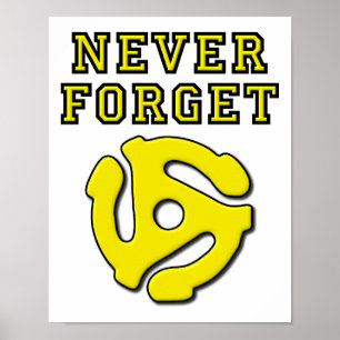 Nunca Olvides 45 Póster Divertido