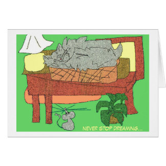 Nunca pare el soñar