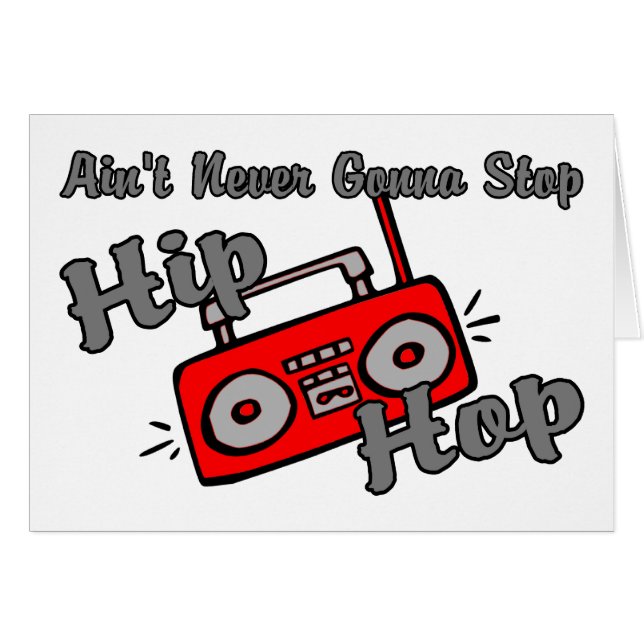 Nunca pare Hip Hop (Anverso (Horizontal))